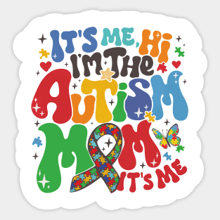 Autism Mom Awareness, Autism Awareness, Autism Mom Era, Blue Puzzle Pieces, Special Education Sticker